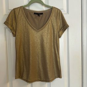 Metallic Gold Tee